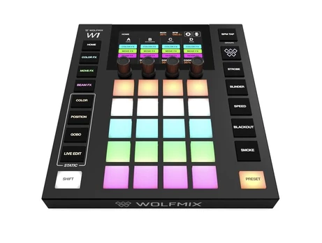 Wolfmix W1 MK2 DMX apšvietimo valdiklis