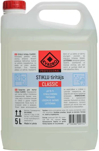 STIKLO valiklis CLASSIC, 5L