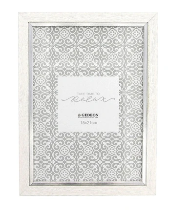 Rėmelis GED 21x30 medinis WF21 sidabras su sidabru|18x15mm