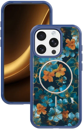Dėklas Telforceone Golden Autumn case for iPhone 14 Pro 6,1' dark mėlynas