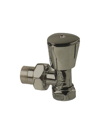 Balansinis ventilis d.15 kampu chromuotas