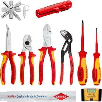 Komplektas elektromechanikai Knipex, 165 mm