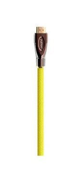 Kabelis PYTHON Python HDMI« 2.0 Kabelis 4K2K Nylongeflecht gelb 0,5m