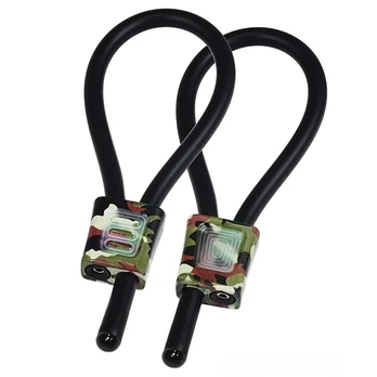ELECTRASTIM PRESTIGE ELECTRALOOPS ADJUSTABLE COCK RINGS - CAMOUFLAGE