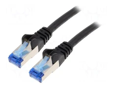 Patch cord | S/FTP | Cat: 6a | RJ45 plug,both sides | stranded | Cu | 2m kaina
