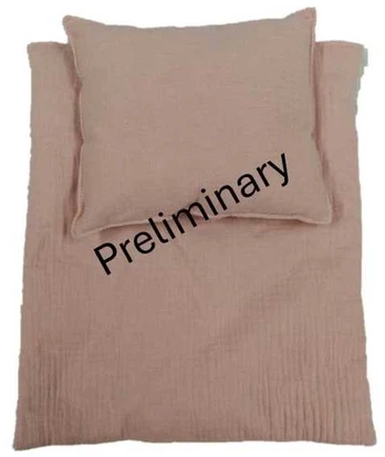 KREA Doll Bed Linen, Rose Col.