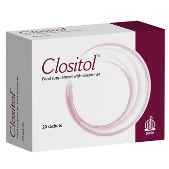 Papildai moterims CLOSITOL, 20 pakelių