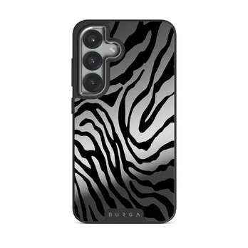 Imperial - Samsung Galaxy S25 Plus Case, Elite Mirror Dark (Magnetic) / Silver