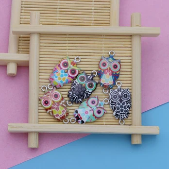 Pakabukas pelėda, Double Hole 20pcs