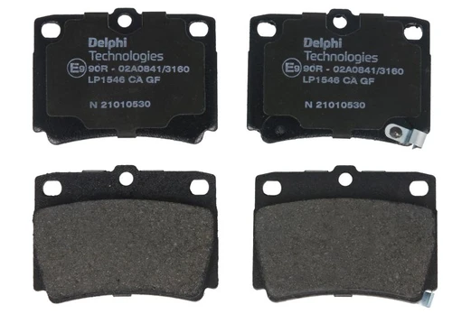 DELPHI LP1546 Brake pad set