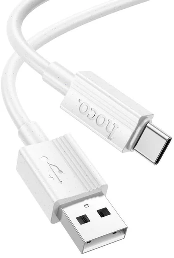 HOCO kabelis USB A iki C tipo 3A X107 1 m baltas