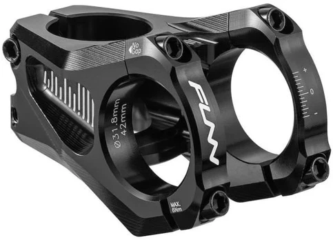 Dviračio vairo iškyša FUNN Equalizer Zero, 31,8 mm, 42 mm, juoda