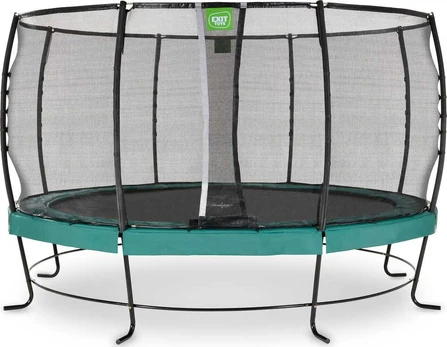 EXIT Lotus Premium trampoline ø427cm - žalias