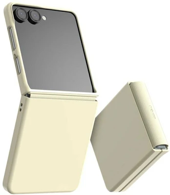 Dėklas Araree Aero Flex do Samsung Galaxy Z Flip7 kreminė