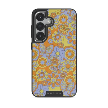 Broken Machines - Samsung Galaxy S25 Case, Elite Dark (Magnetic) / Silver