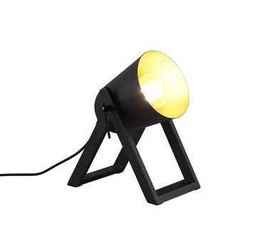 TRIO-Lighting Marc table lamp E27 matt black/gold gaismeklis