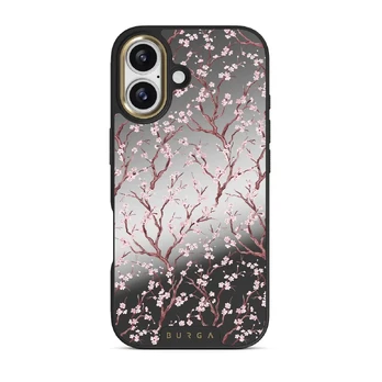 Sakura - iPhone 17 Case, Elite Mirror Dark (MagSafe) / Gold