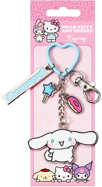 The Carat Shop Hello Kitty Cinnamoroll keychain