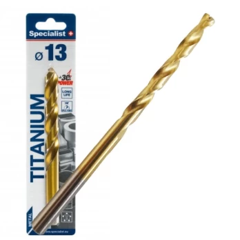 Metalinis grąžtas Specialist+ Titan, 13 mm