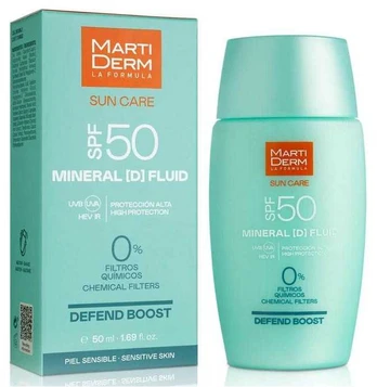 Martiderm SUN CARE MINERAL [D] fluid sunscreen SPF50 50 ml