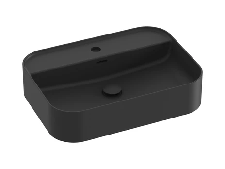Praustuvas Ravak Slim Shelf R 55, juodas matinis