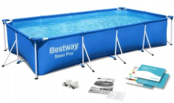 Sodo baseinas Šeimyninis karkasinis 400x211x81 Bestway