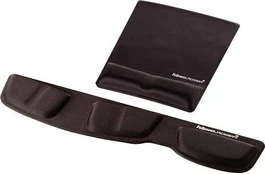 Fellowes MOUSE PAD WRIST SUPPORT/BLACK 9181201 FELLOWES
