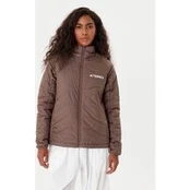 adidas Žieminė striukė Terrex Multi JN0812 Ruda Regular Fit