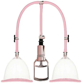 Pumped Breast Pump Set Medium - Rose Gold