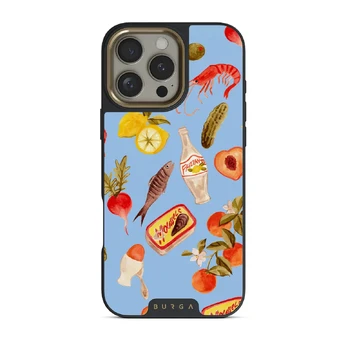 Al Fresco - iPhone 16 Pro Case, Elite Dark (MagSafe) / Gold