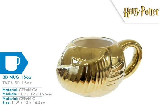 Haris Poterio 3d puodelis 443 ml
