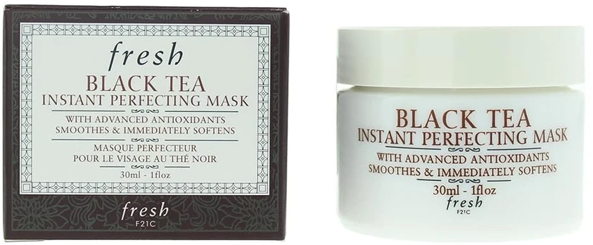 Fresh, Juodas Tea, Smooth, Antioxidants, Gel Mask, For Face, 30 ml
