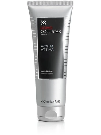 Dušo gelis-šampūnas vyrams Collistar Acqua Attiva, 250 ml