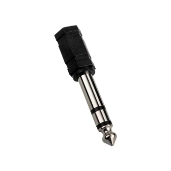 AV adapteris InLine Jack 6,3mm - 3,5mm juodas (99305)