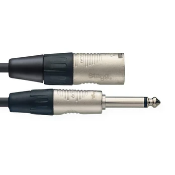 Audio kabelis XLR/mono Jack (m/m) Stagg NAC1PXMR, 1 m