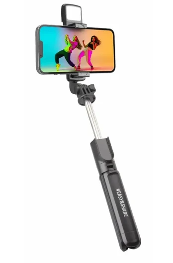 SBS Selfie Tripod cwith integrated LED