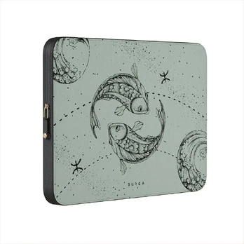 Pisces - Laptop Sleeve, 16 inches / Turquoise