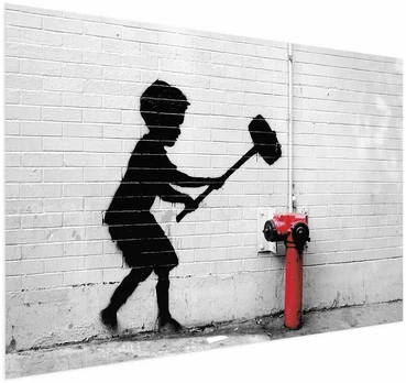 Artgeist Plakatas - Destroy the Fire Hydrant