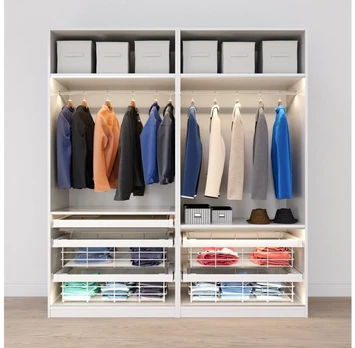 Drawer Elite with wire basket 800 mm with soft closing, baltas