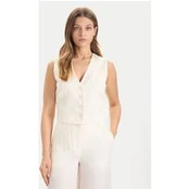 Guess Liemenė W5YH51 WH5N2 Écru Regular Fit