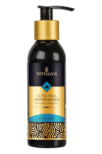 Sensuva Ultra-Thick Water-Based Lubricant Original 125ml Vegan Formula