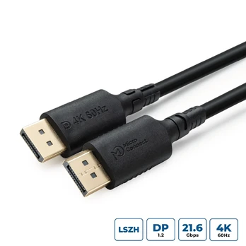 Microconnect MC-DP-MMG-200LSZH „DisplayPort“ kabelis 2 m Juoda
