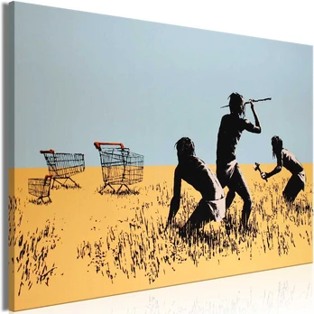 Artgeist Paveikslas - Trolley Hunters (1 Part) Wide