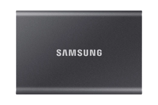 External SSD|SAMSUNG|T7|1TB|USB 3.2|Write speed 1000 MBytes/sec|Read speed 1050 MBytes/sec|MU-PC1T0T/WW