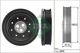 INA 544 0134 10 Crank pulley