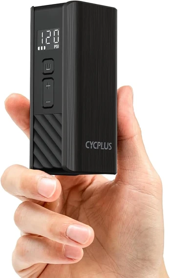CYCPLUS elektrinė dviračio pompa 120 PSI, 2000 mAh, automatinis sustabdymas, A3 Mini