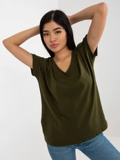 Marškinėliai-RV-TS-4832.30-khaki kaina