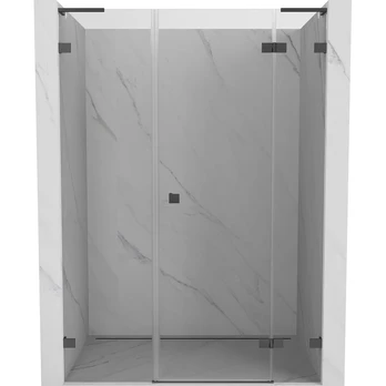 Dušo durys Mexen Lunar L Right, 155 cm x 200 cm, pilka