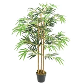 Dirbtinis bambukas, žalios spalvos, 120cm, 730 lapų kaina