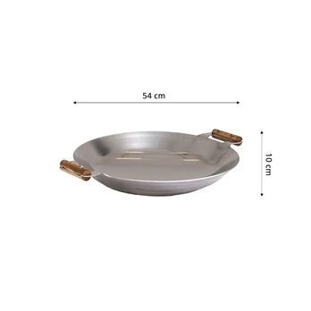 Wok keptuvė GrillSymbol WP-545 inox, ø 54 cm